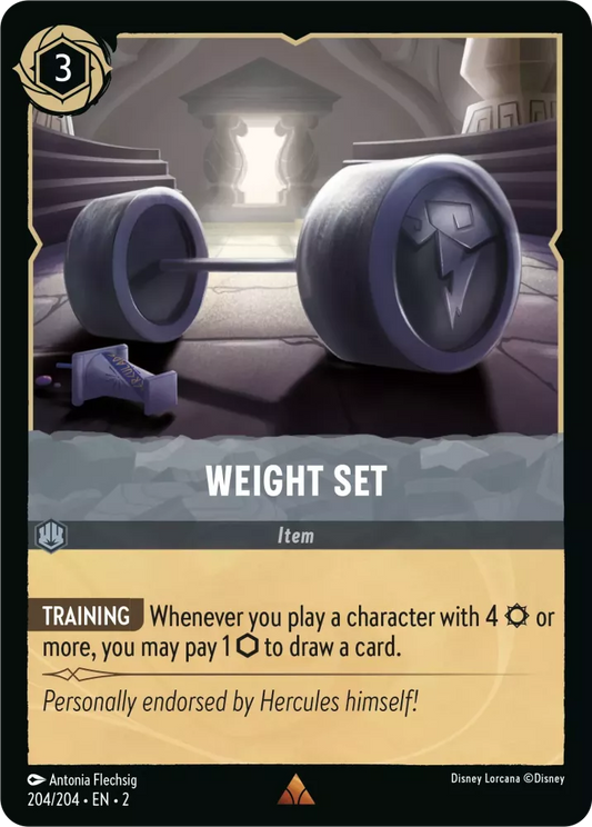 Weight Set [2ROF-204] (Rise of the Floodborn) (Rare)