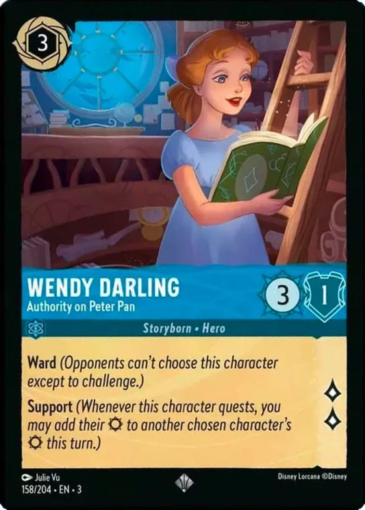 Wendy Darling - Authority on Peter Pan [3INK-158] (Into the Inklands) (Super Rare)