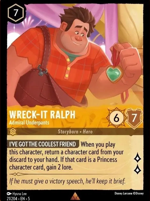 Wreck-It-Ralph - Admiral Underpants (SS-21)