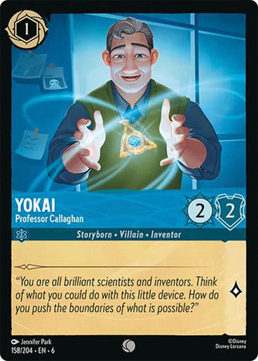 Yokai - Professor Callaghan [6AZS-158] (Azurite Sea) (Common)