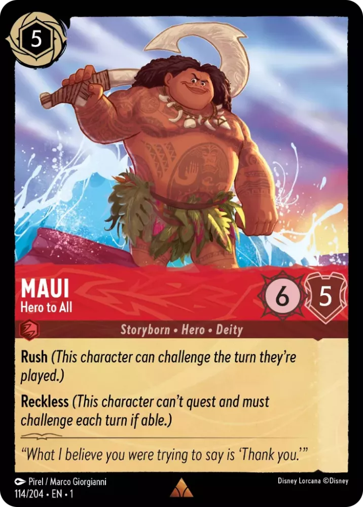 Maui - Hero To All (1ST-114)