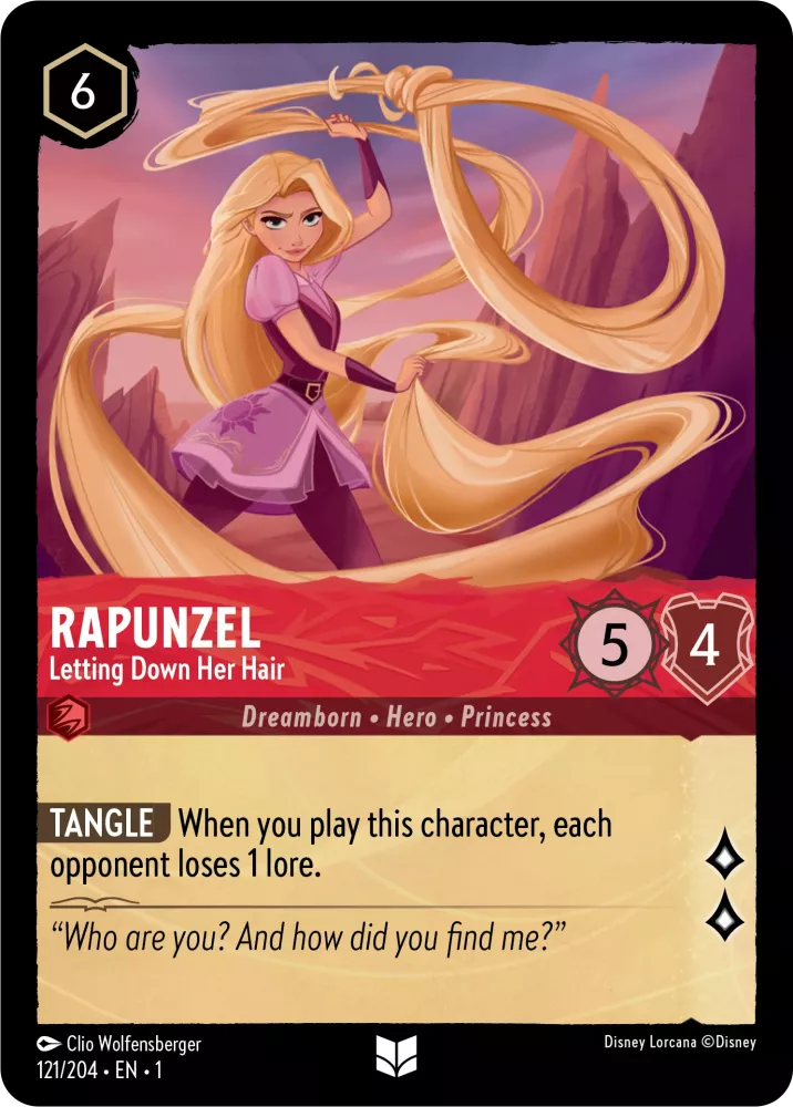 Rapunzel - Letting Down Her Hair (1ST-121)