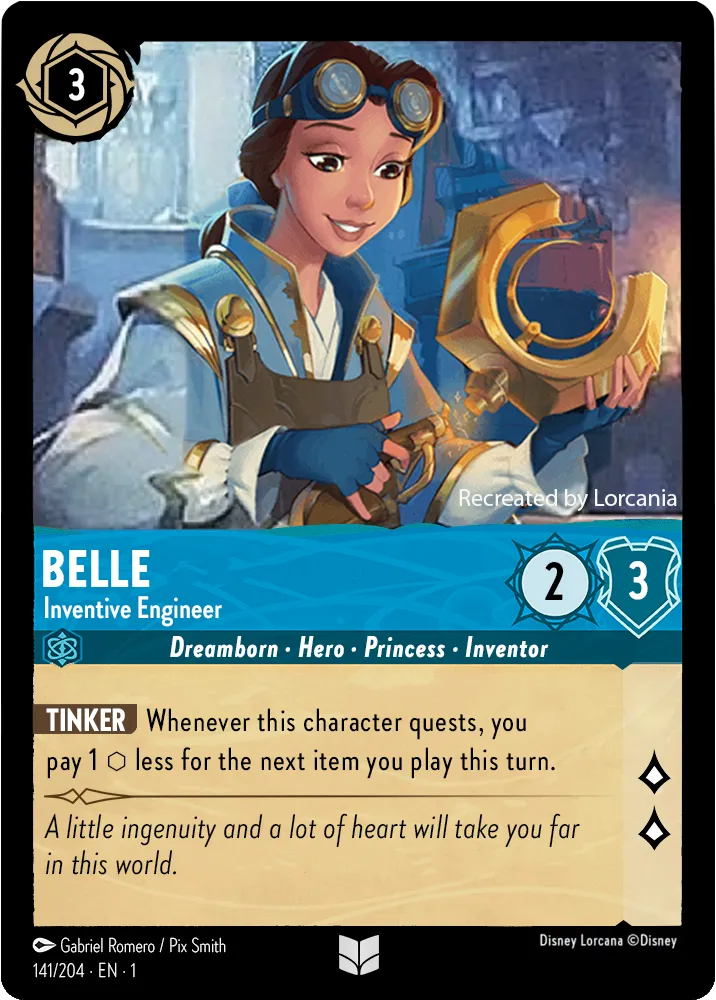 Belle - Inventive Engineer (1ST-141)