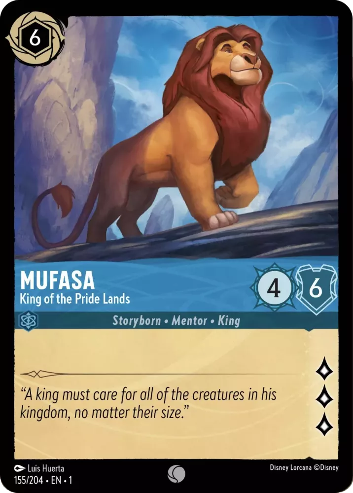 Mufasa - King of the Pride Lands (1ST-155)