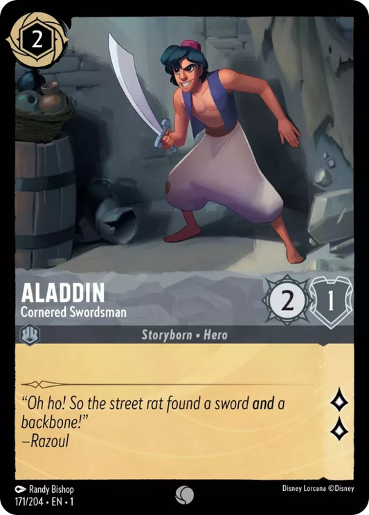 Aladdin - Cornered Swordsman (1ST-171)