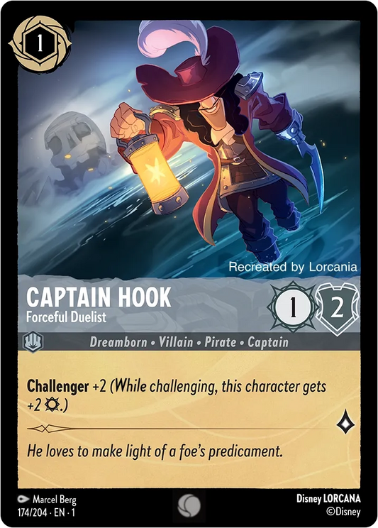 Captain Hook - Forceful Duelist (1ST-174)