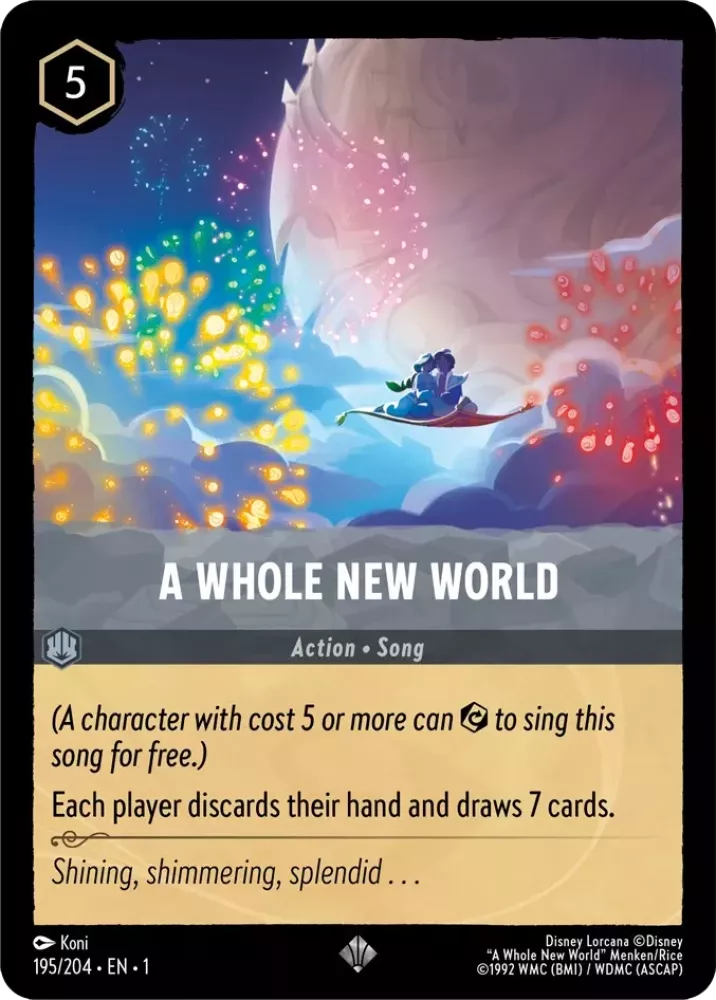 A Whole New World (1ST-195)