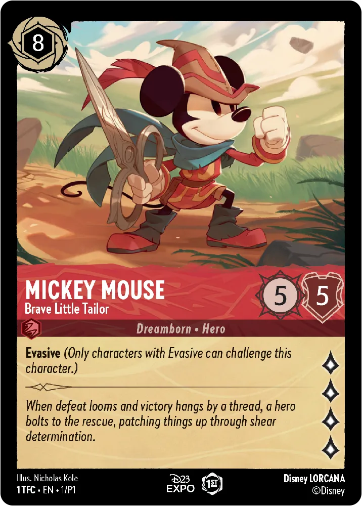 Mickey Mouse - Brave Little Tailor (D23-1)