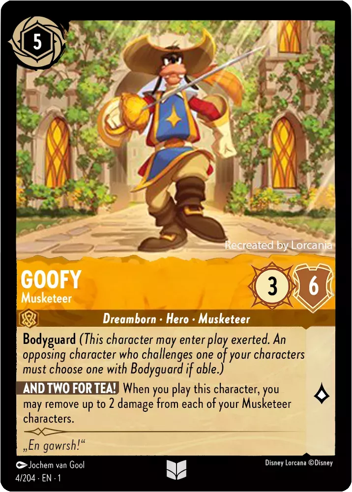 Goofy - Musketeer (1ST-4)