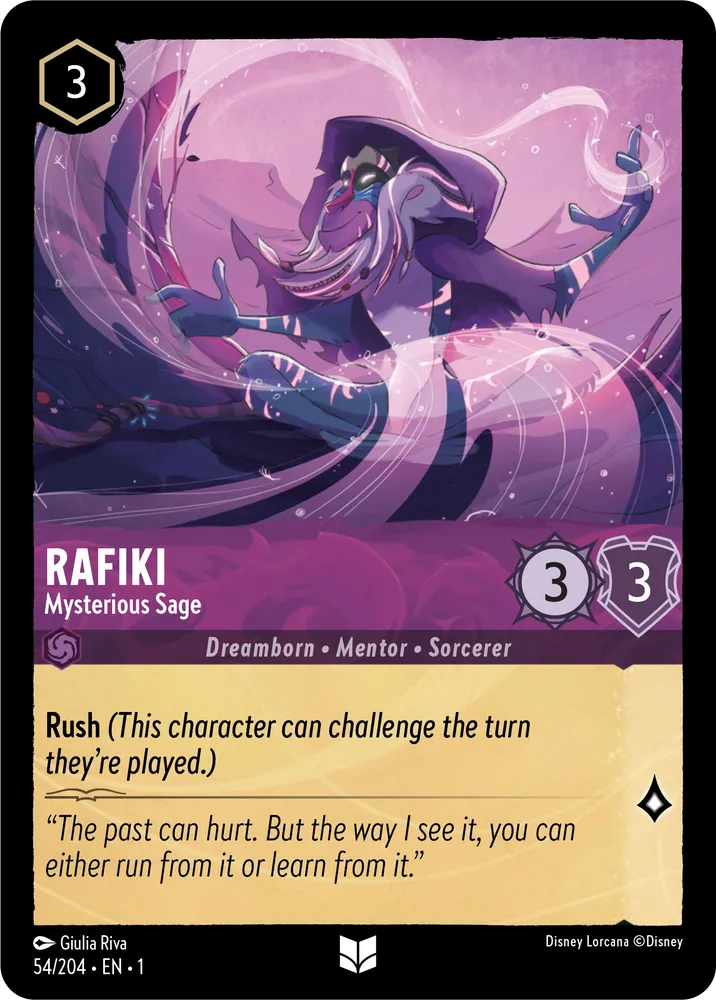 Rafiki - Mysterious Sage (1ST-54)