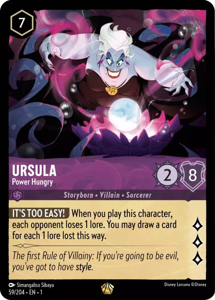 Ursula - Power Hungry (1ST-59)