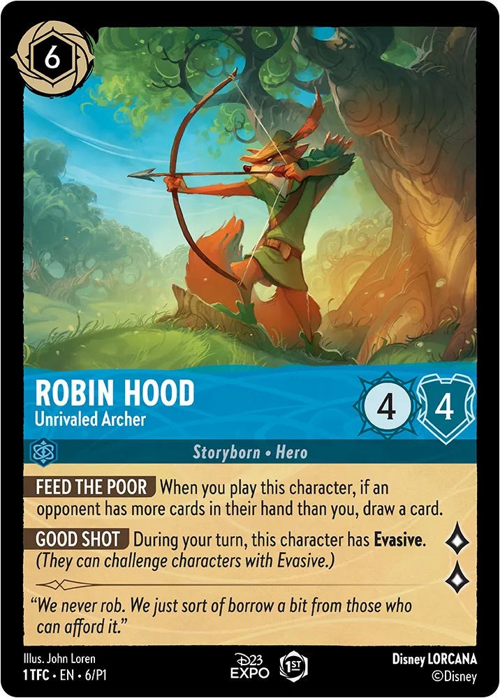 Robin Hood - Unrivaled Archer (D23-6)