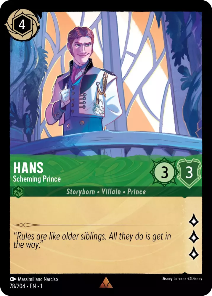 Hans - Scheming Prince (1ST-78)