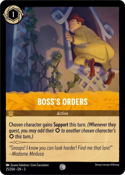 Boss's Orders (ITI-25)