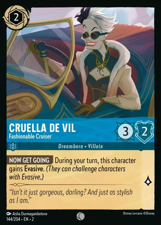 Cruella De Vil - Fashionable Cruiser (ROTF-144)