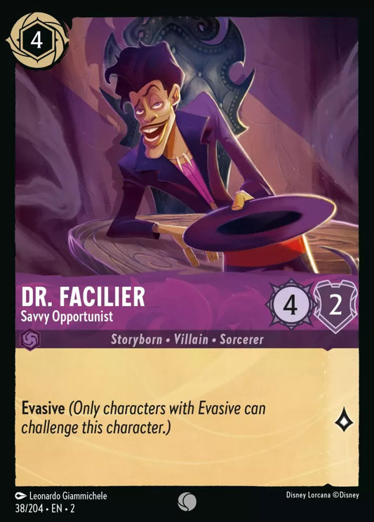 Dr. Facilier - Savvy Opportunist (ROTF-38)