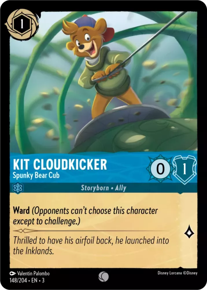 Kit Cloudkicker - Spunky Bear Cub (ITI-148)