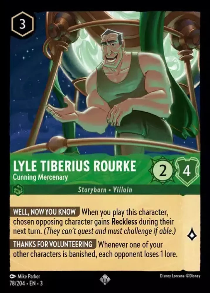 Lyle Tiberius Rourke - Cunning Mercenary (ITI-78)