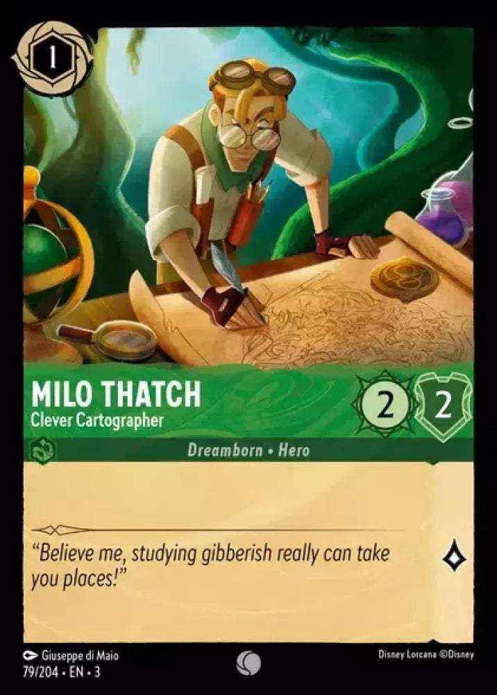 Milo Thatch - Clever Cartographer (ITI-79)