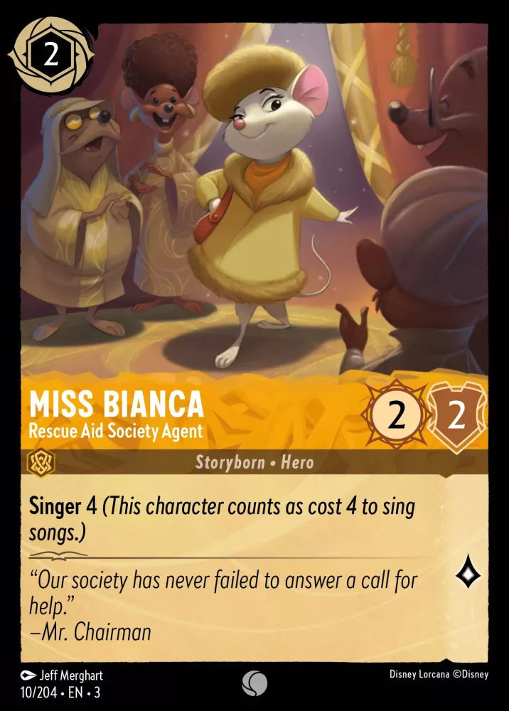 Miss Bianca - Rescue Aid Society Agent (ITI-10)