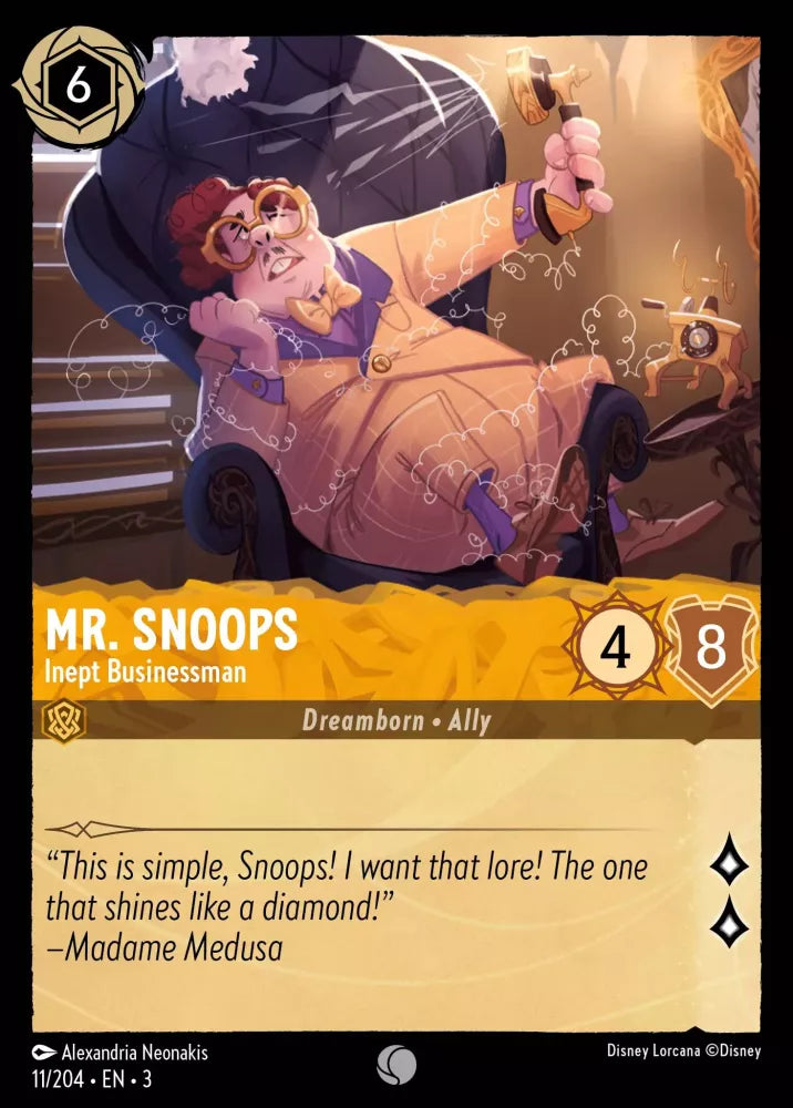 Mr. Snoops - Inept Businessman (ITI-11)