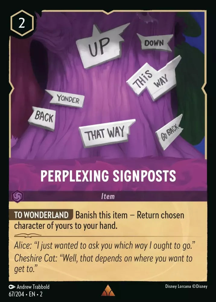 Perplexing Signposts (ROTF-67)