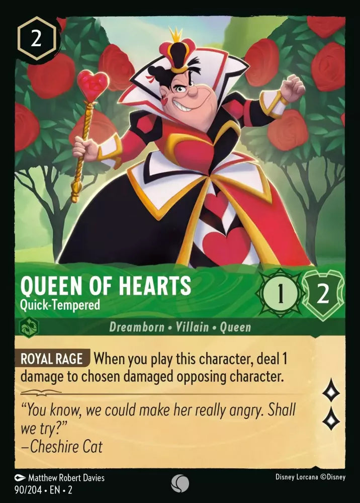 Queen Of Hearts - Quick-Tempered (ROTF-90)