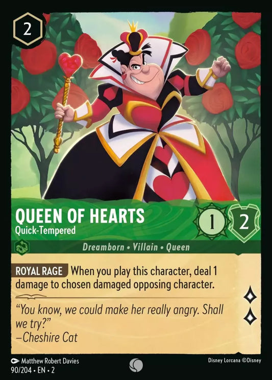 Queen Of Hearts - Quick-Tempered (ROTF-90)