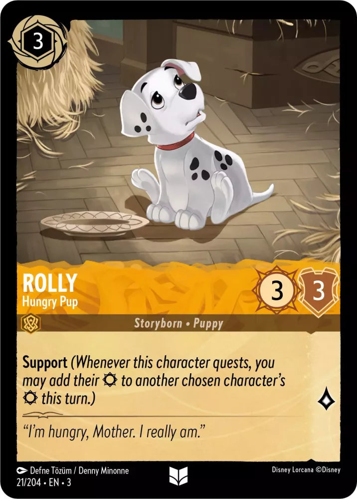 Rolly - Hungry Pup (ITI-21)