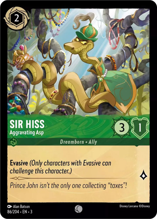 Sir Hiss - Aggravating Asp (ITI-86)