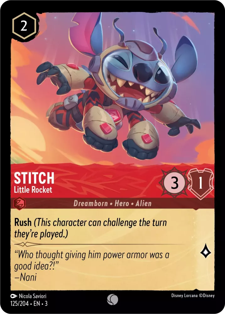 Stitch - Little Rocket (ITI-125)