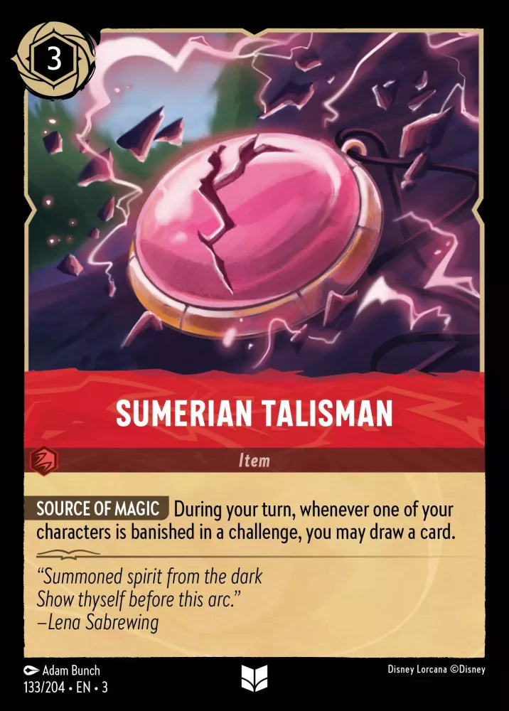 Sumerian Talisman (ITI-133)