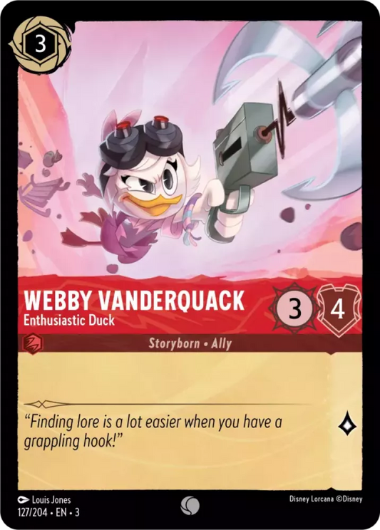 Webby Vanderquick - Enthusiastic Duck (ITI-127)